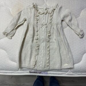 Janie and Jack Baby Shimmer Sweater Dress
